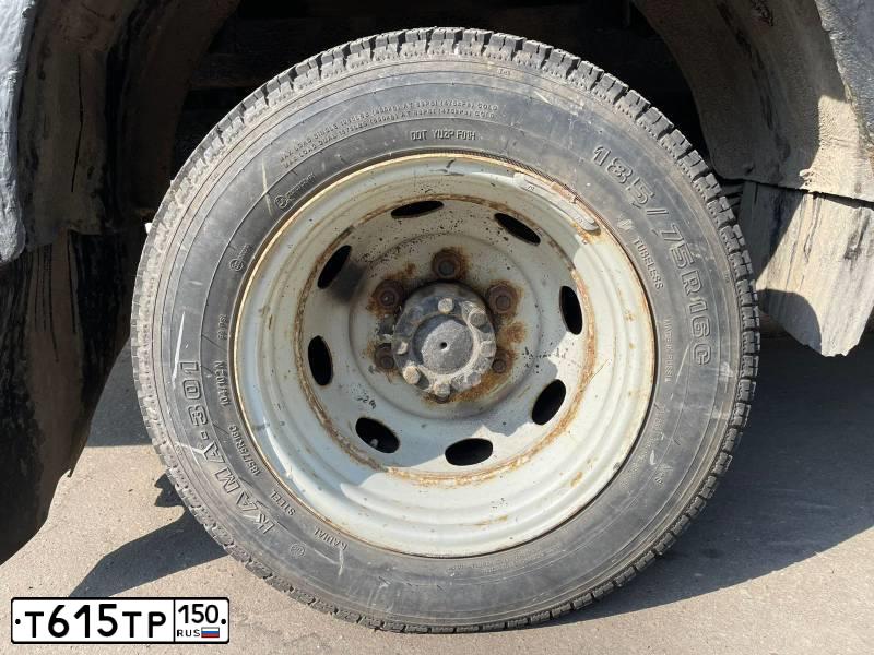 Фото автомобиля ГАЗ 330202, 2008 — госномер К465ХА702. Цвет: Белый