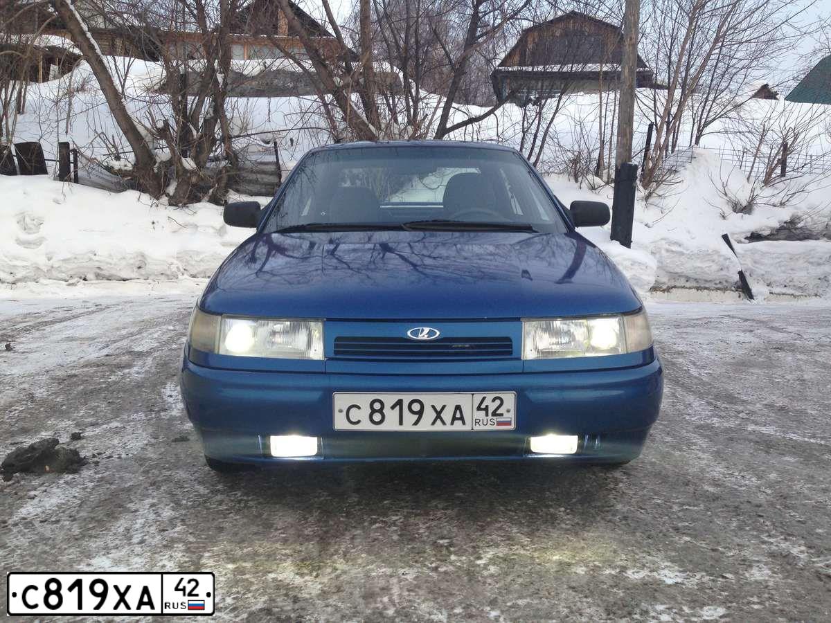Фото автомобиля LADA 2110, 2007 — госномер О738ОС142. Цвет: СИНИЙ