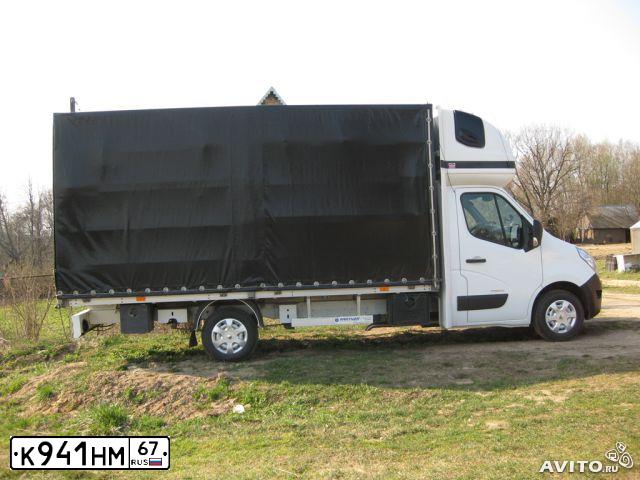 Фото автомобиля RENAULT MASTER, 2010 — госномер Т654СА174. Цвет: Белый