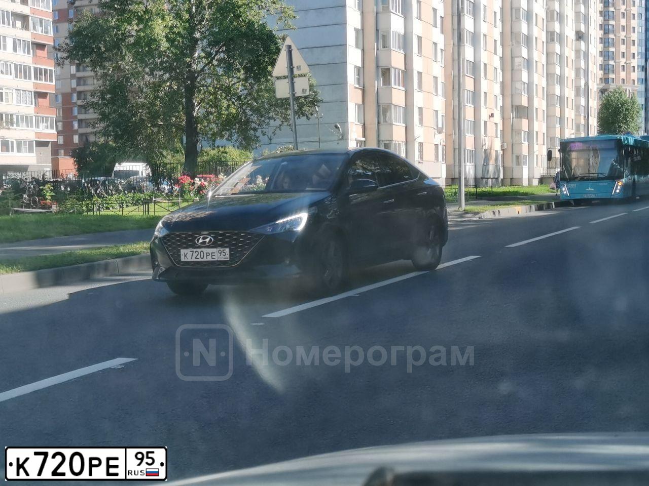 Фото автомобиля HYUNDAI SOLARIS, 2020 — госномер М484ЕР977