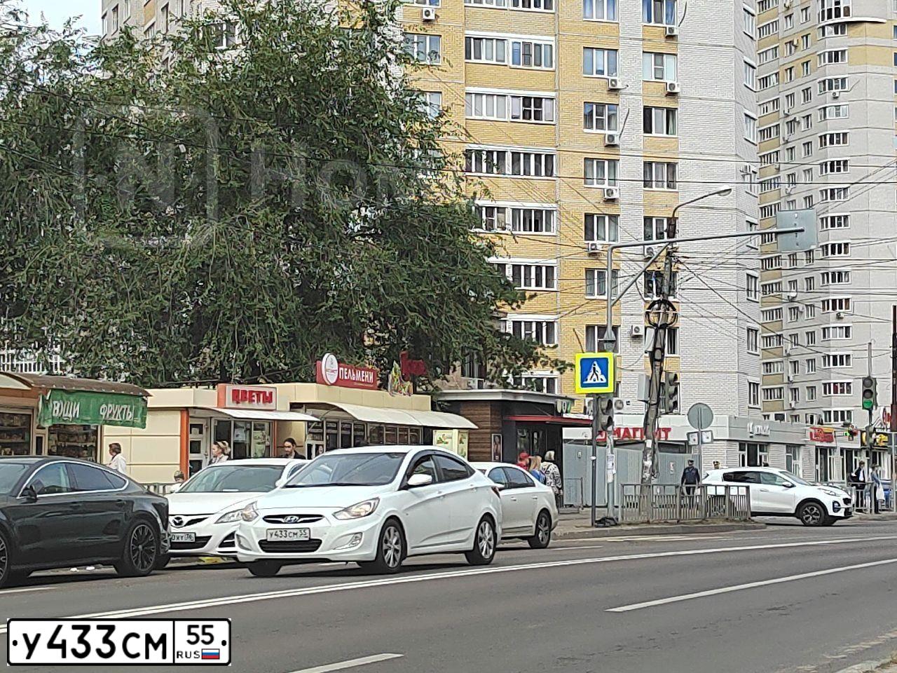 Фото автомобиля HYUNDAI SOLARIS, 2012 — госномер Х692СА55. Цвет: Белый