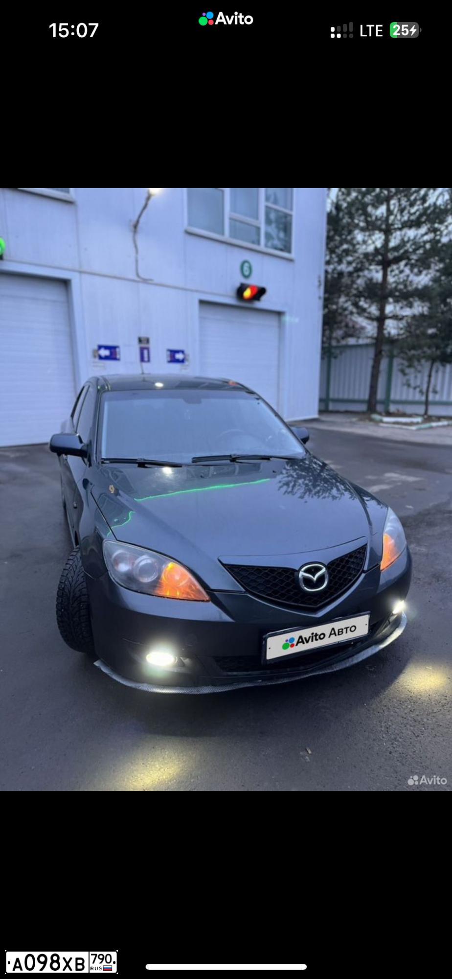 Фото автомобиля MAZDA 3, 2008 — госномер Е032УТ790