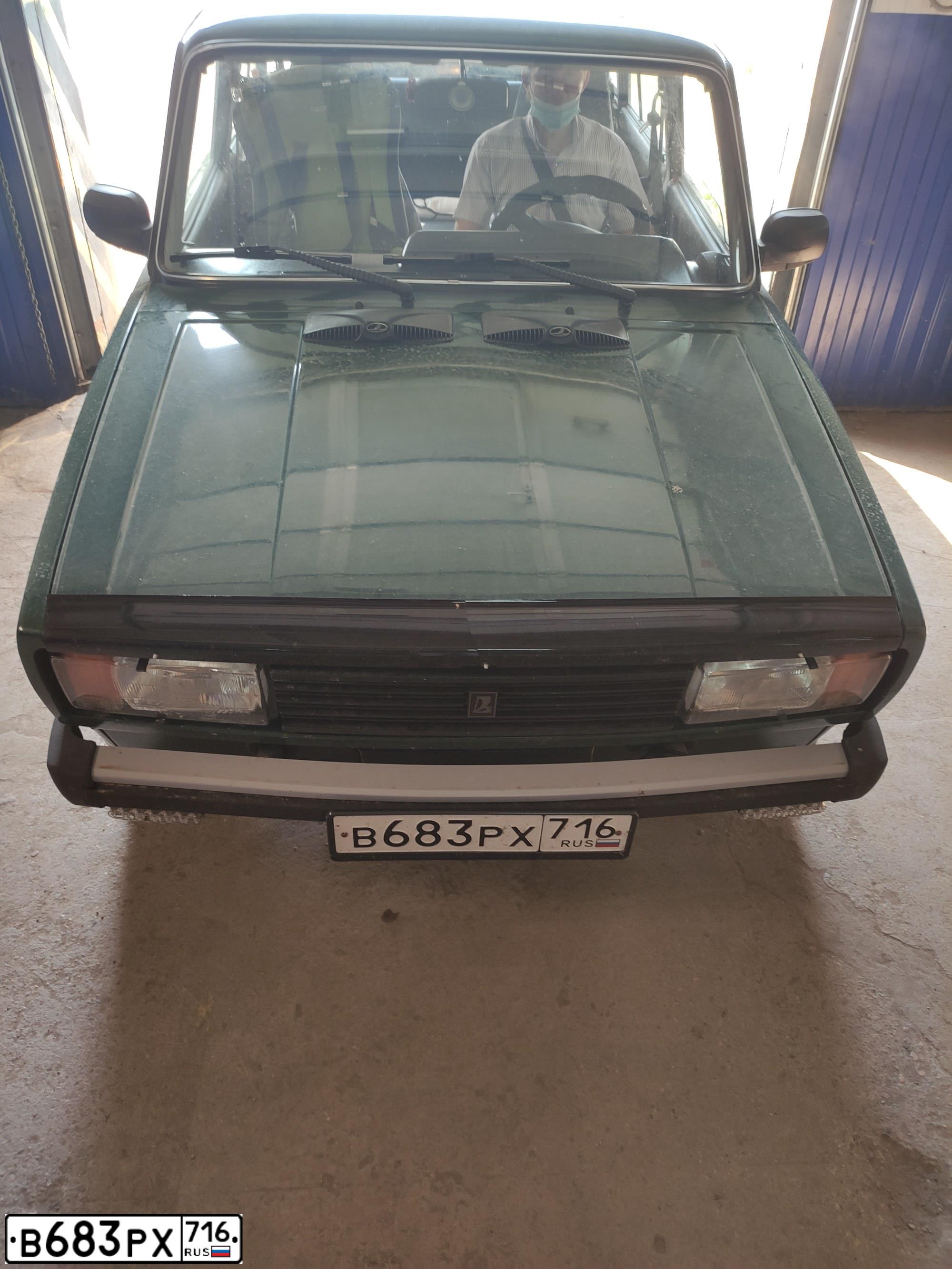 Фото автомобиля LADA 2104 LADA, 1997 — госномер О219АК63. Цвет: ЗЕЛЕНЫЙ САД