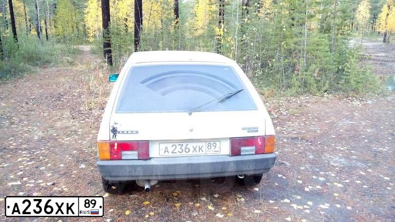 Фото автомобиля ВАЗ 21093, 1996 — госномер С097ТН89. Цвет: Белый