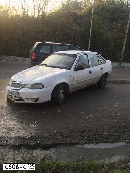 Фото автомобиля DAEWOO NEXIA, 2012 — госномер С606РС193. Цвет: БЕЛО-ДЫМЧАТЫЙ