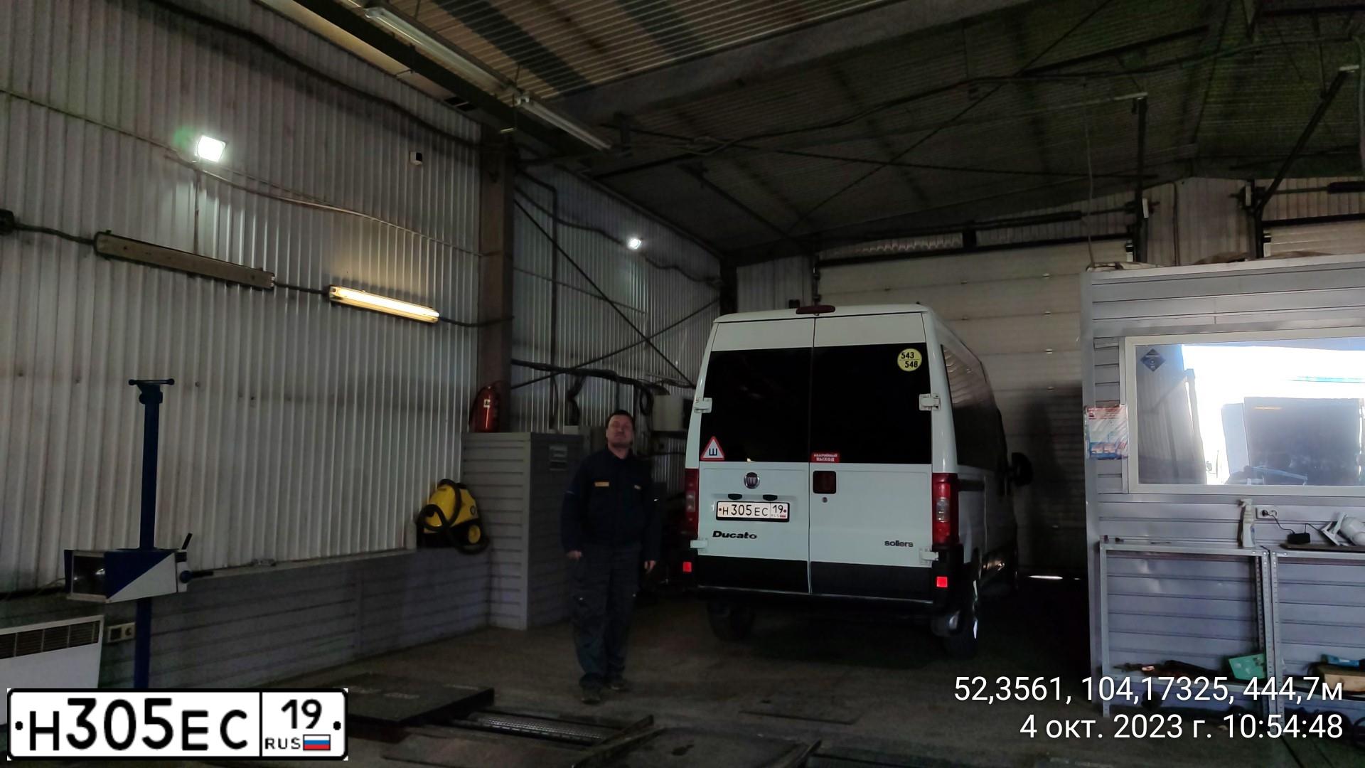 Фото автомобиля FIAT DUCATO, 2011 — госномер Н305ЕС19