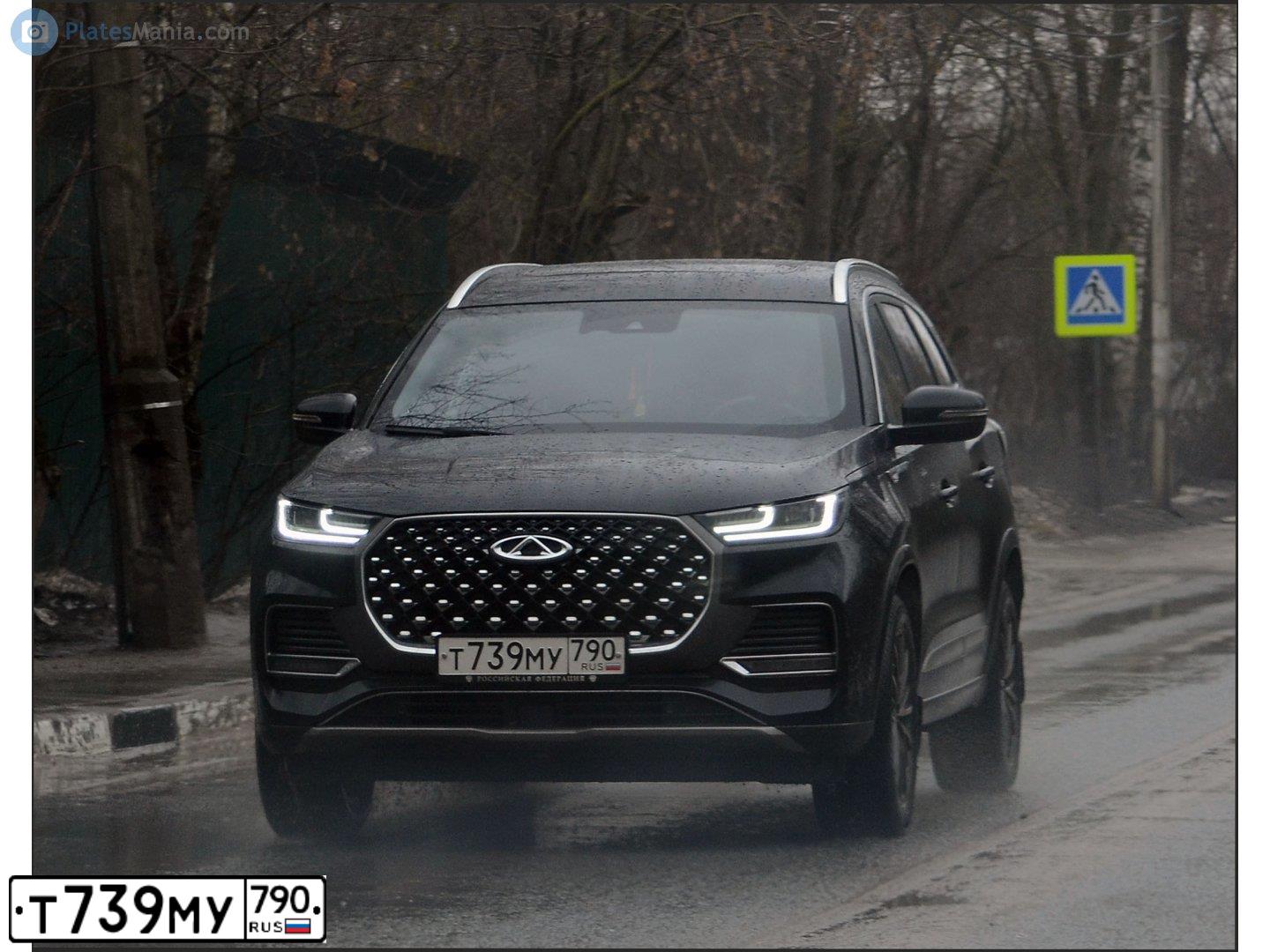 Фото автомобиля CHERY TIGGO8 PRO MAX, 2022 — госномер С169АХ550. Цвет: ЧЕРНЫЙ