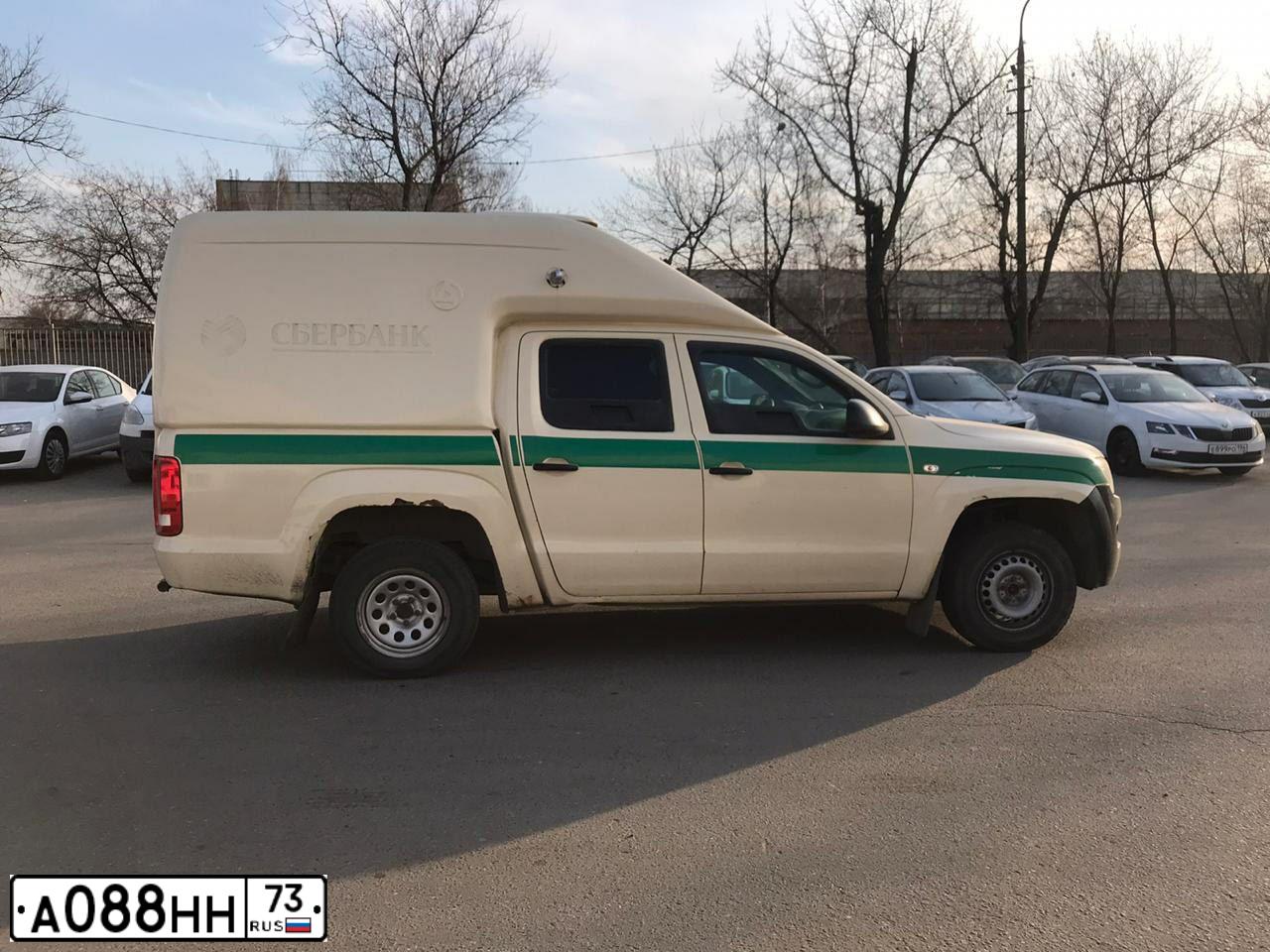 Фото автомобиля LADA 2172 PRIORA, 2012 — госномер А088НН73. Цвет: Серо-Синий