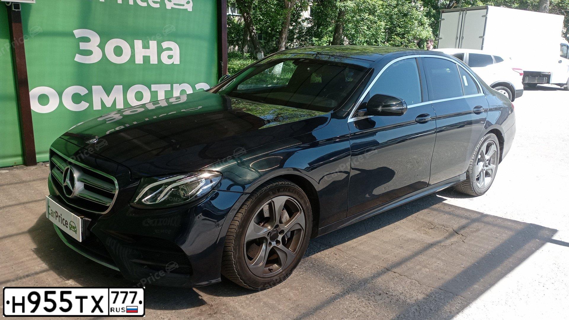 Фото автомобиля MERCEDES E-KLASSE, 2016 — госномер В061СВ09. Цвет: ЗЕЛЕНЫЙ