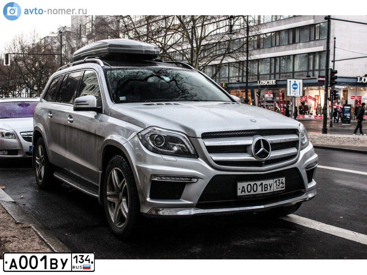Фото автомобиля MERCEDES GL-KLASSE, 2013 — госномер А001ВУ134. Цвет: Серебристый