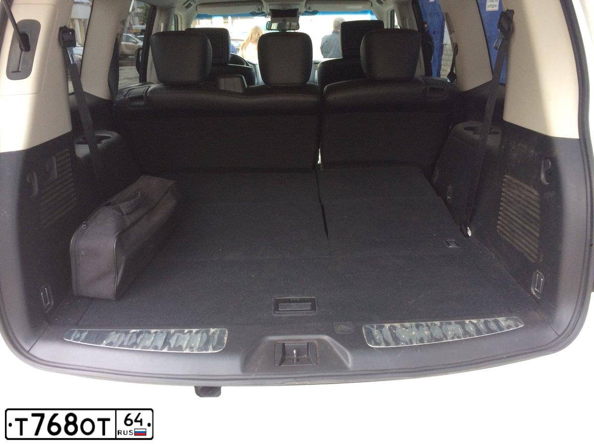 Фото автомобиля NISSAN PATROL, 2012 — госномер В002МР95. Цвет: Белый