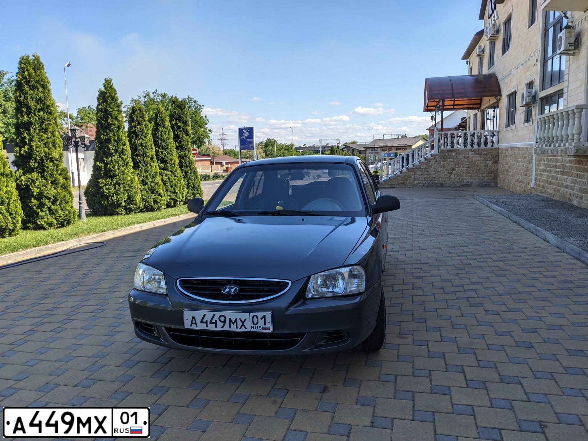 Фото автомобиля TAGAZ ACCENT, 2008 — госномер А449МХ01