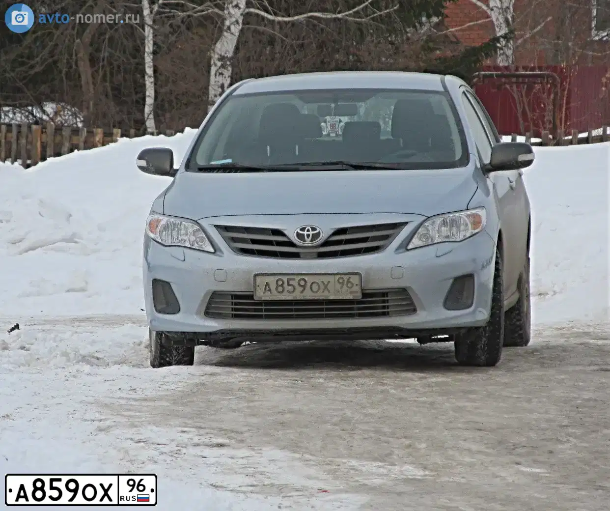 Фото автомобиля TOYOTA COROLLA, 2010 — госномер А270НМ45. Цвет: СВЕТЛО-ГОЛУБОЙ