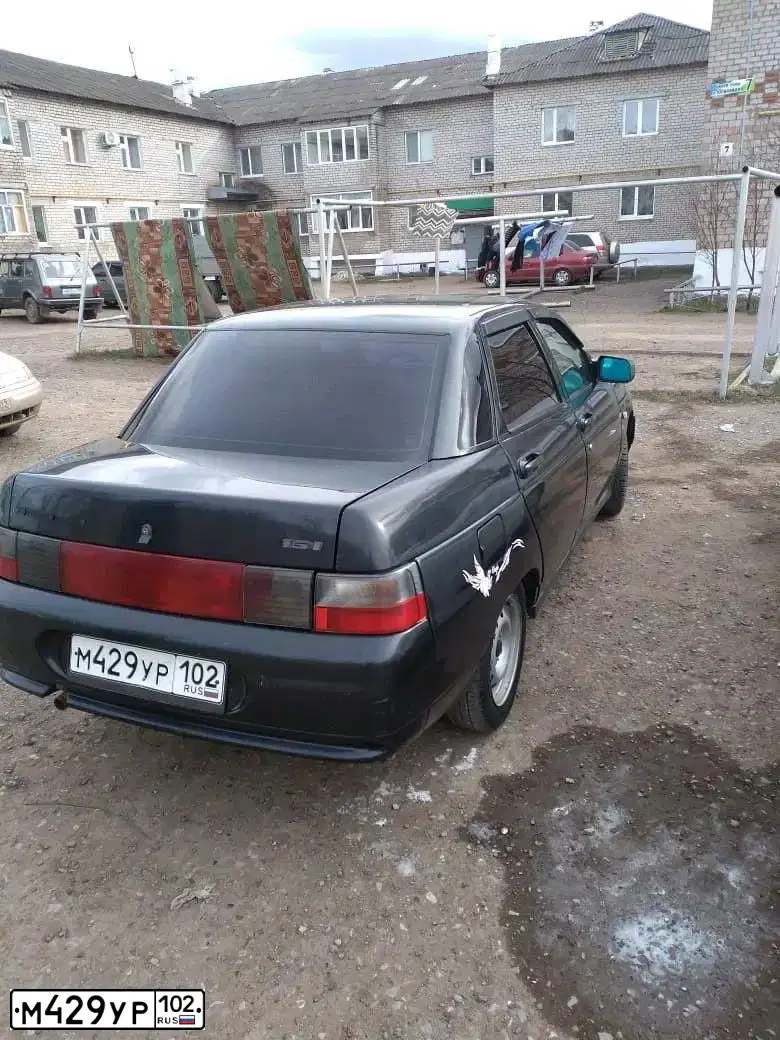 Фото автомобиля LADA 2110 LADA, 2005 — госномер У094ТО02. Цвет: ГРАФИТОВЫЙ МЕТАЛЛИК