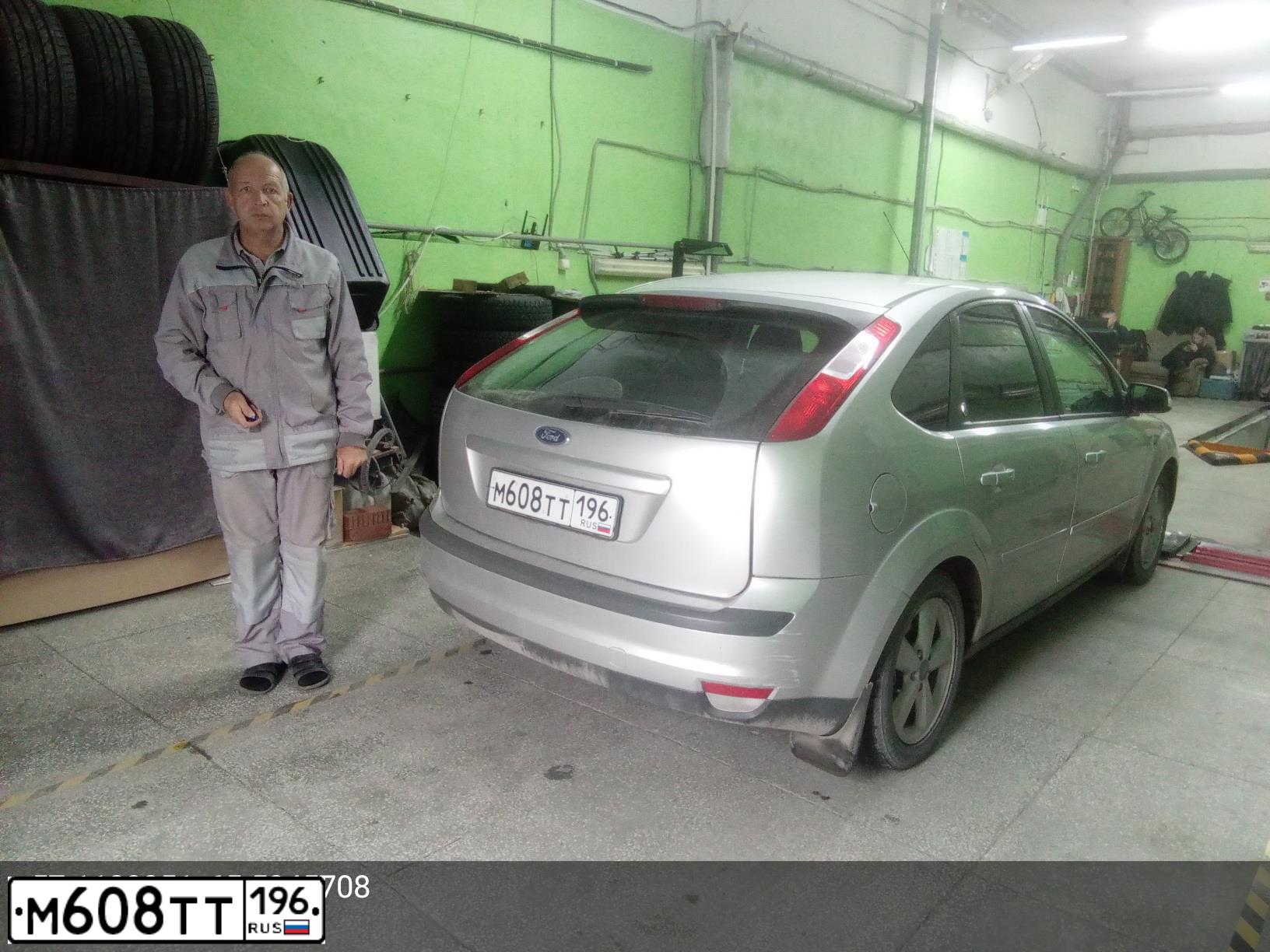 Фото автомобиля FORD FOCUS, 2006 — госномер К414ОН142