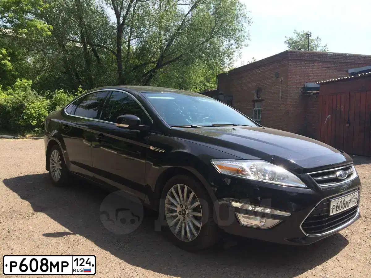 Фото автомобиля FORD MONDEO, 2012 — госномер Н868АТ70. Цвет: ЧЕРНЫЙ