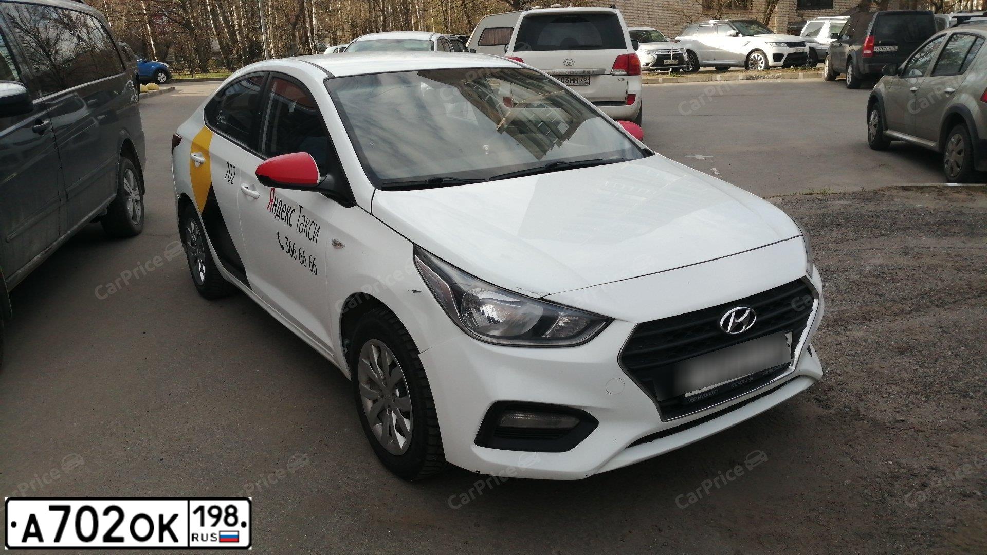 Фото автомобиля HYUNDAI SOLARIS, 2018 — госномер Х648ТА05