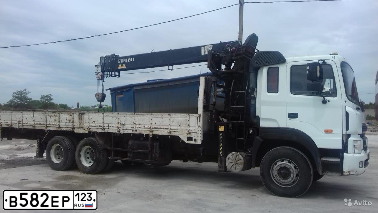 Фото автомобиля HYUNDAI HD MEGA TRUCK, 2011 — госномер В582ЕР123. Цвет: БЕЛЫЙ