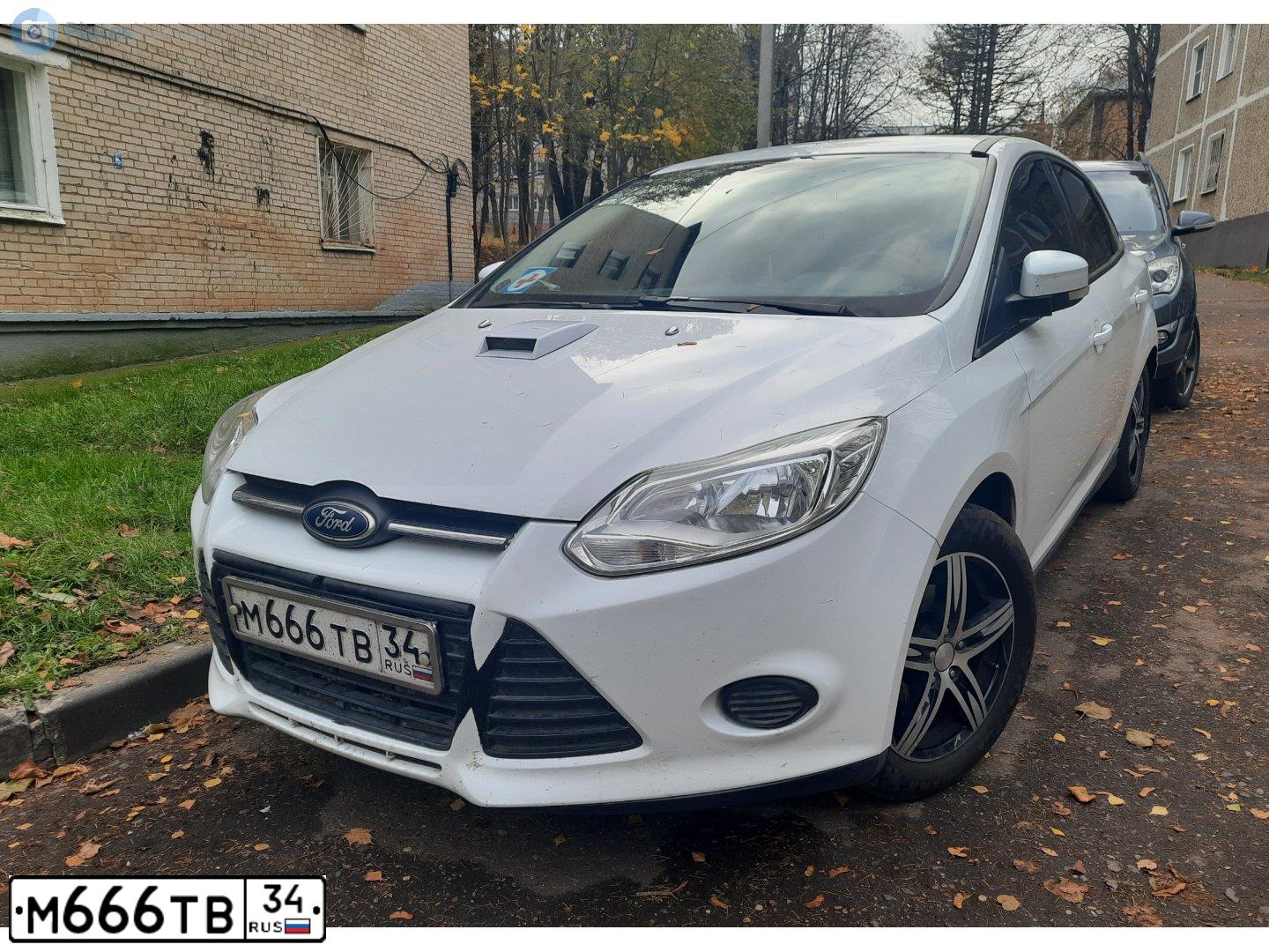 Фото автомобиля FORD FOCUS, 2011 — госномер О404МО134