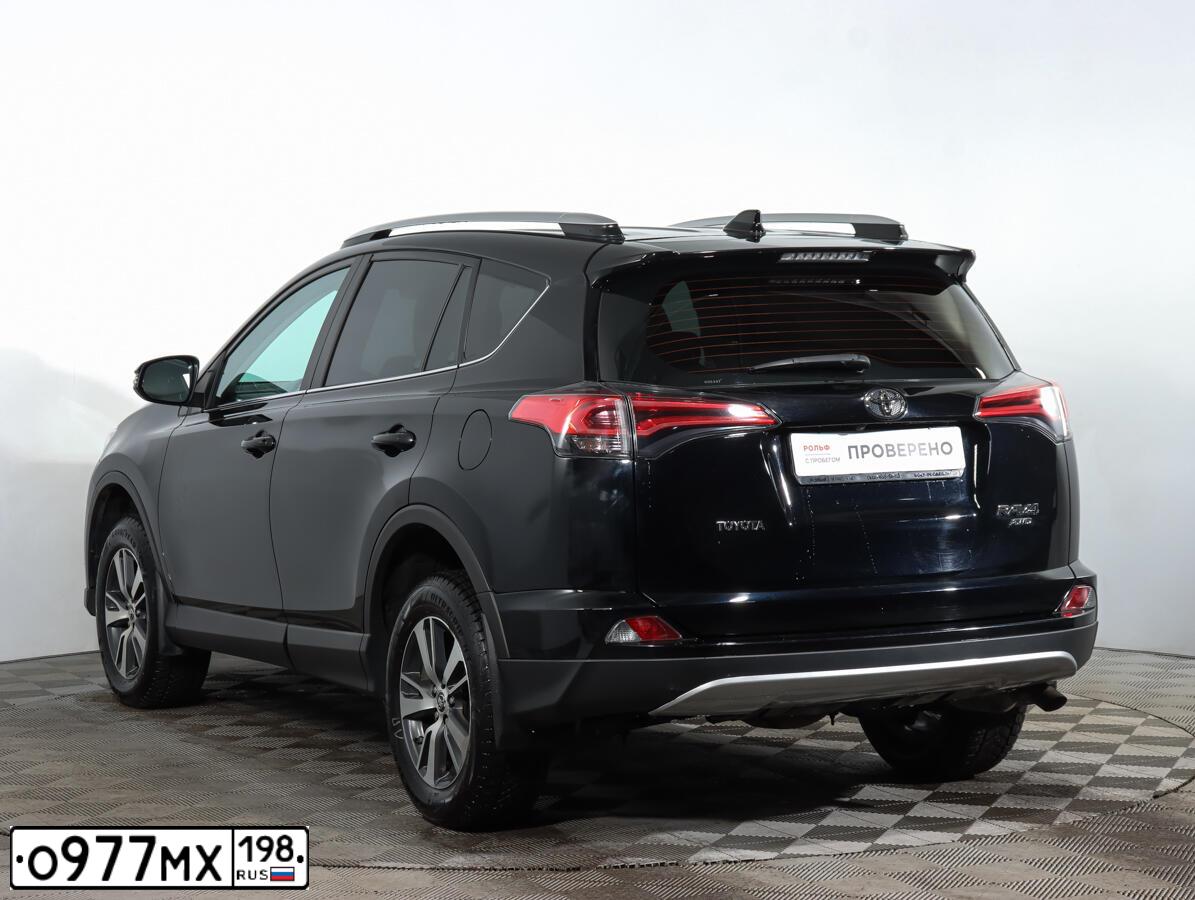 Фото автомобиля TOYOTA RAV4, 2018 — госномер А563ТХ147. Цвет: ЧЕРНЫЙ МЕТАЛЛИК