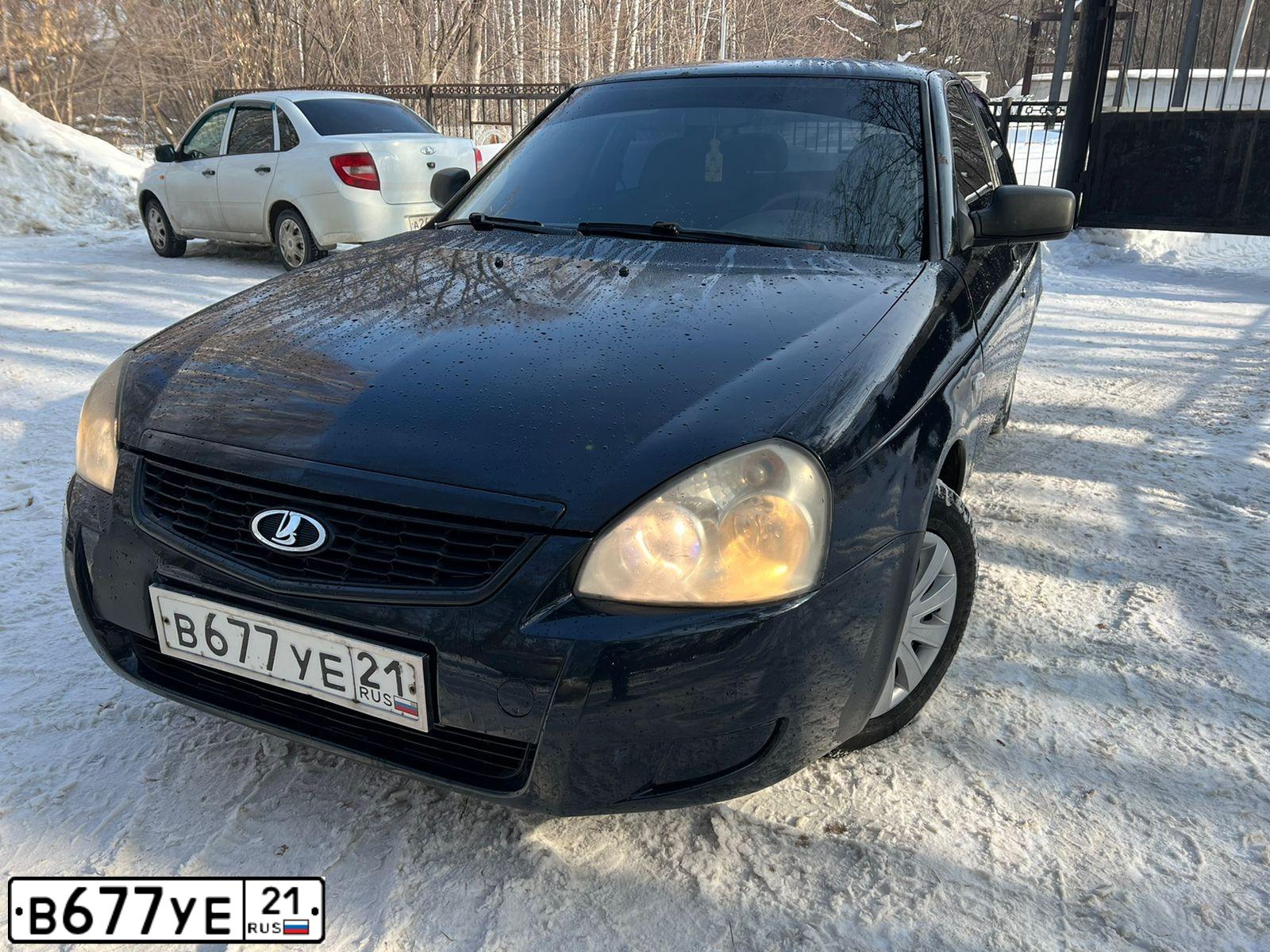 Фото автомобиля LADA 2170 PRIORA, 2007 — госномер Е665РЕ702. Цвет: ГРАФИТОВЫЙ МЕТАЛЛИК