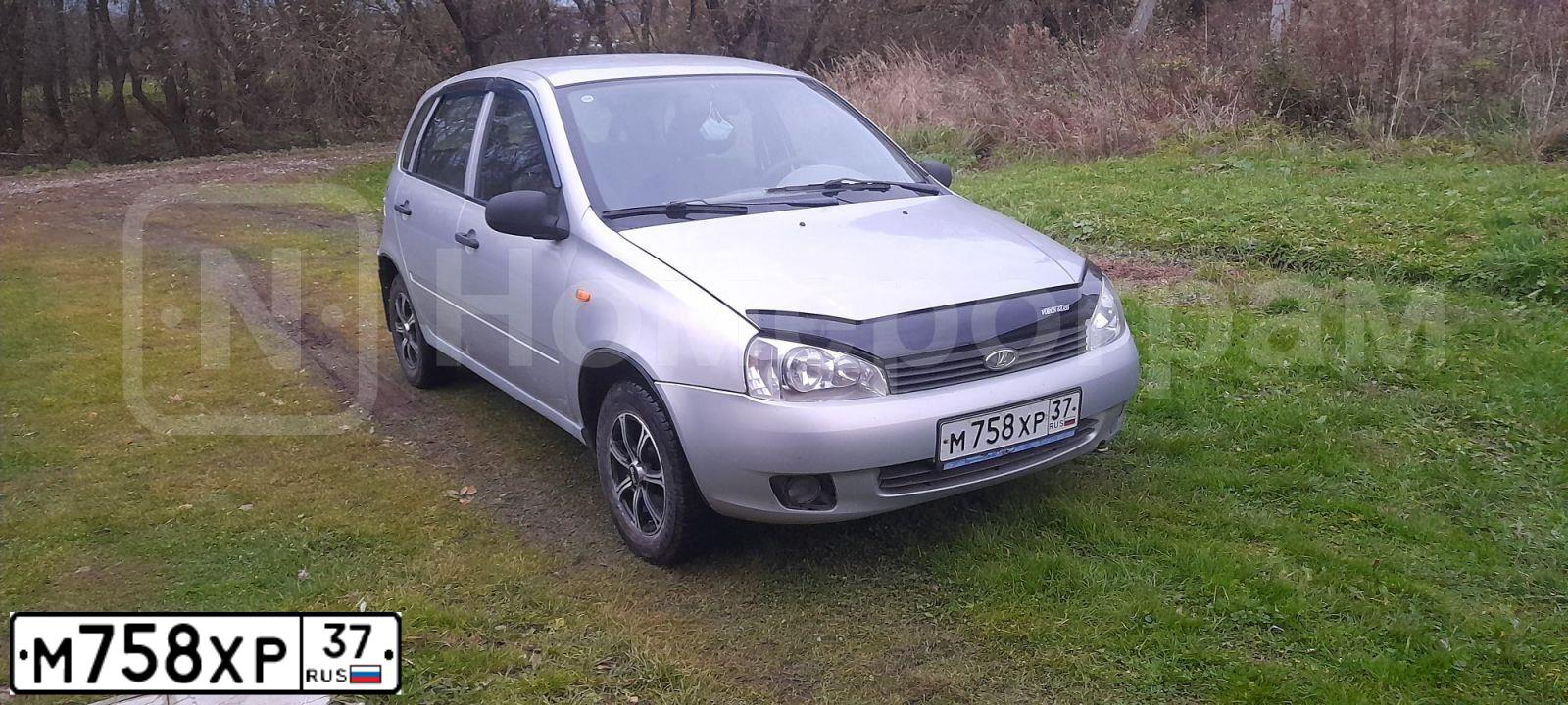 Фото автомобиля LADA 1119 KALINA, 2009 — госномер Н191ТК33. Цвет: Серебристый