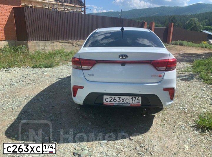 Фото автомобиля KIA RIO, 2018 — госномер О513ЕМ159
