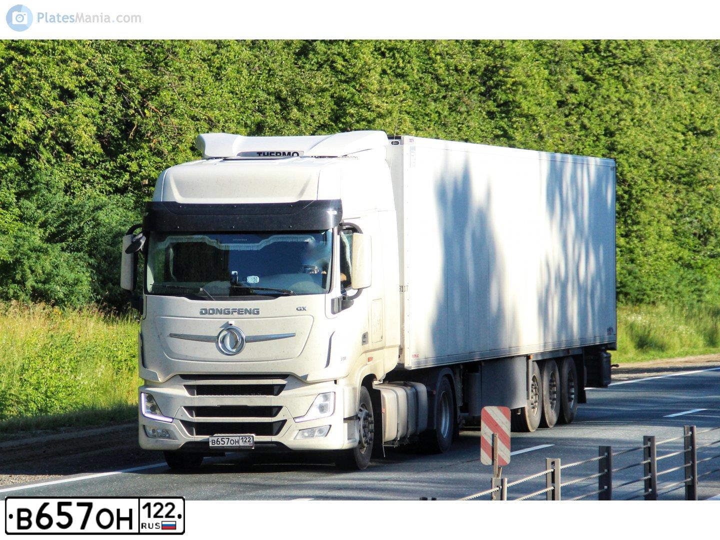 Фото автомобиля DONGFENG DFH4180, 2022 — госномер Р157ММ75
