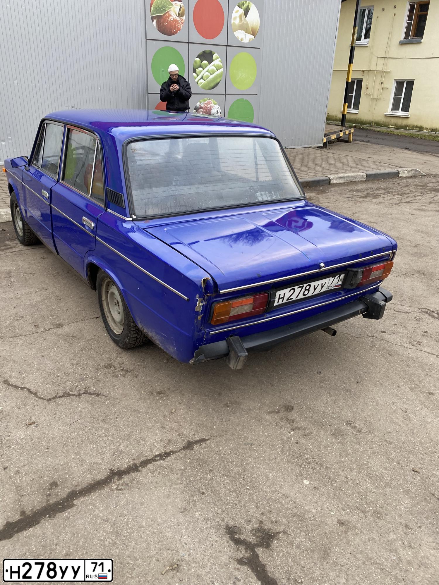 Фото автомобиля LADA 2106, 2002 — госномер Н278УУ71. Цвет: СИНИЙ ОКЕАН