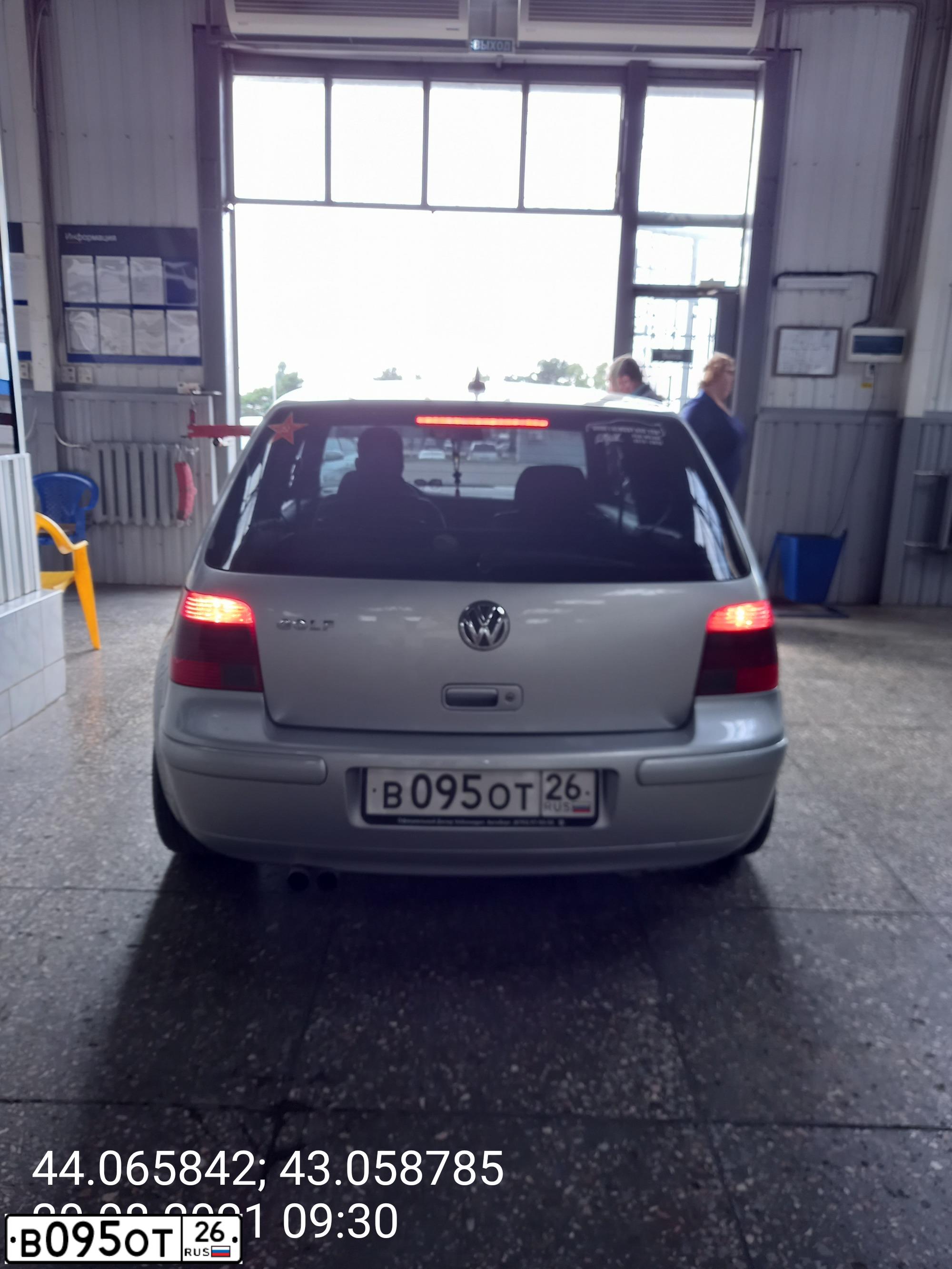 Фото автомобиля TAGAZ ACCENT, 2004 — госномер В095ОТ26. Цвет: СЕРЕБРИСТЫЙ