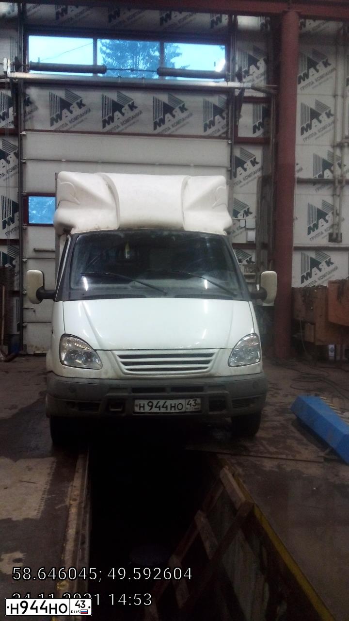 Фото автомобиля GAZ 3302 EL, 2005 — госномер Е272ТЕ43. Цвет: Белый