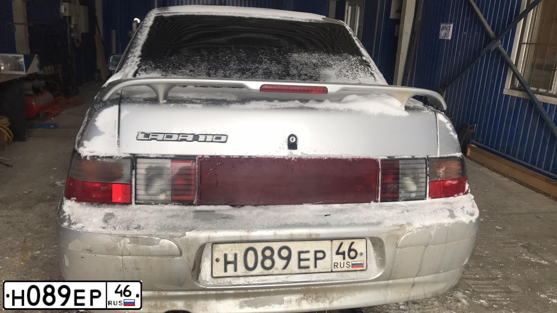Фото автомобиля LADA 2110, 2006 — госномер У200ЕА31. Цвет: Светло-Серебристый металлик