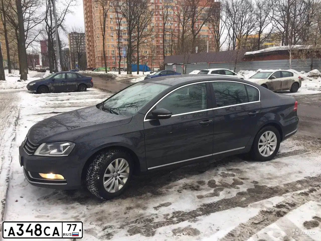 Фото автомобиля VOLKSWAGEN PASSAT, 2012 — госномер К693УС13. Цвет: СЕРЫЙ