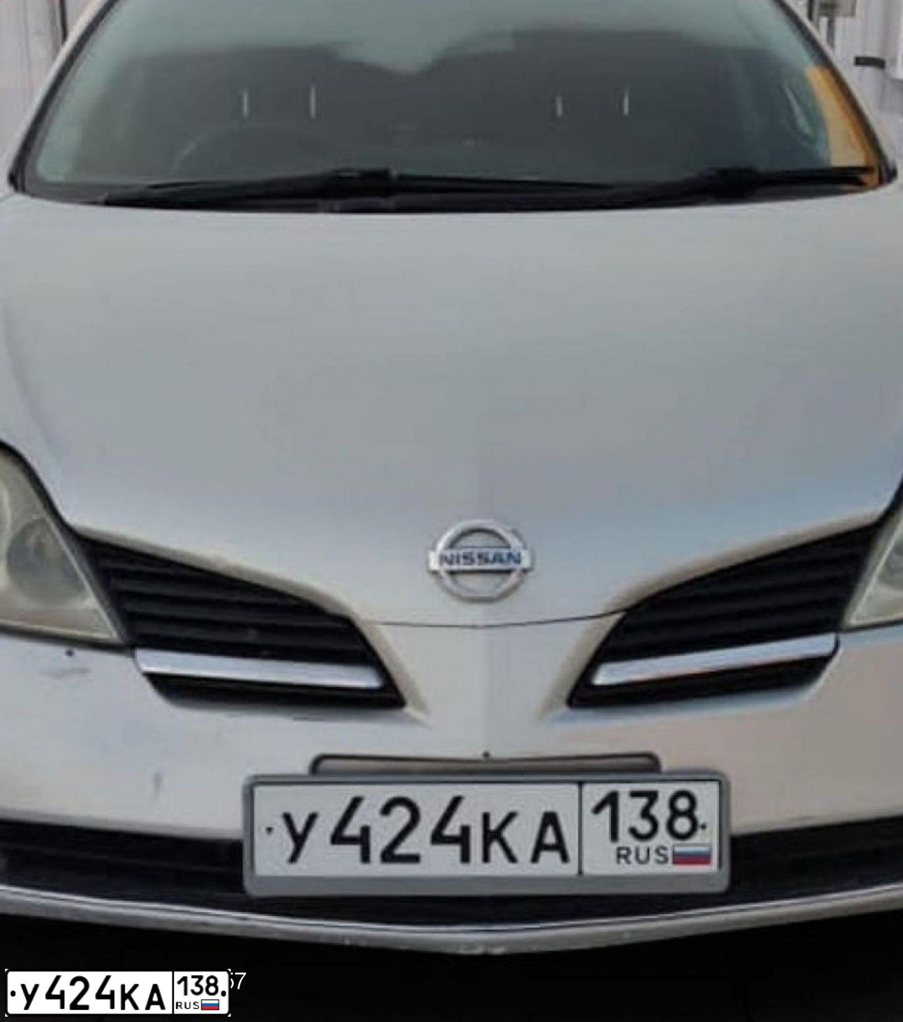 Фото автомобиля NISSAN PRIMERA, 2001 — госномер В878ЕУ03
