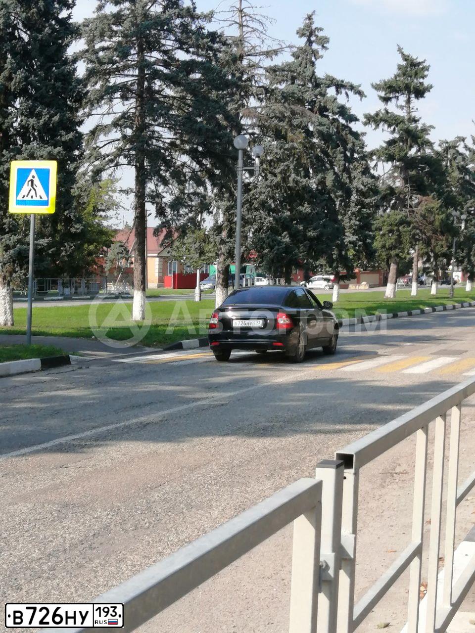 Фото автомобиля LADA 2172 PRIORA, 2008 — госномер А799РК93. Цвет: СИНЕ-ЧЕРНЫЙ