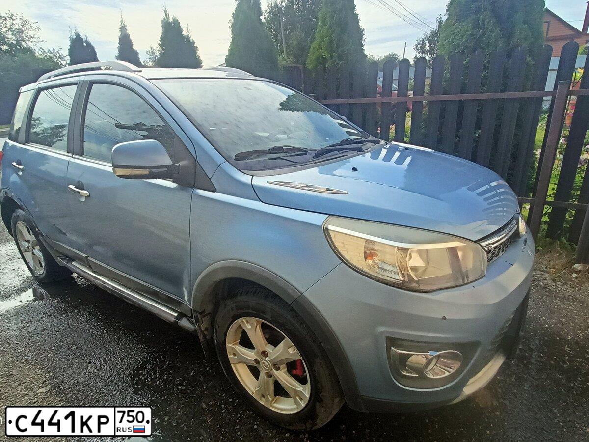 Фото автомобиля GREAT WALL M4, 2014 — госномер С441КР750. Цвет: ГОЛУБОЙ