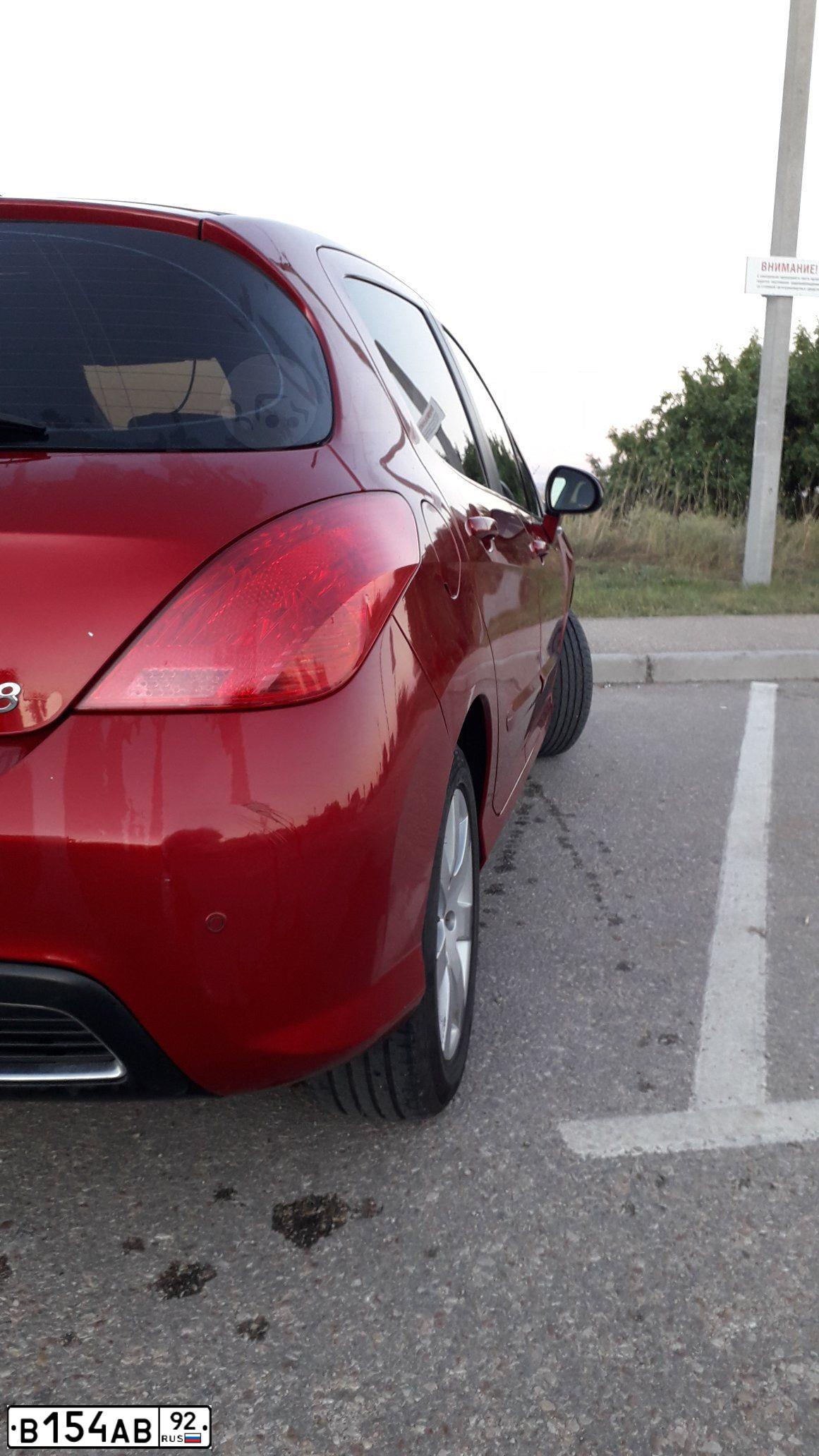 Фото автомобиля PEUGEOT 308, 2010 — госномер М653СМ82