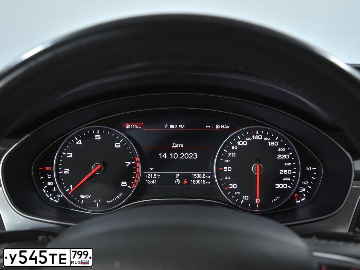Фото автомобиля AUDI A6, 2017 — госномер Е202ЕА147. Цвет: БЕЛЫЙ
