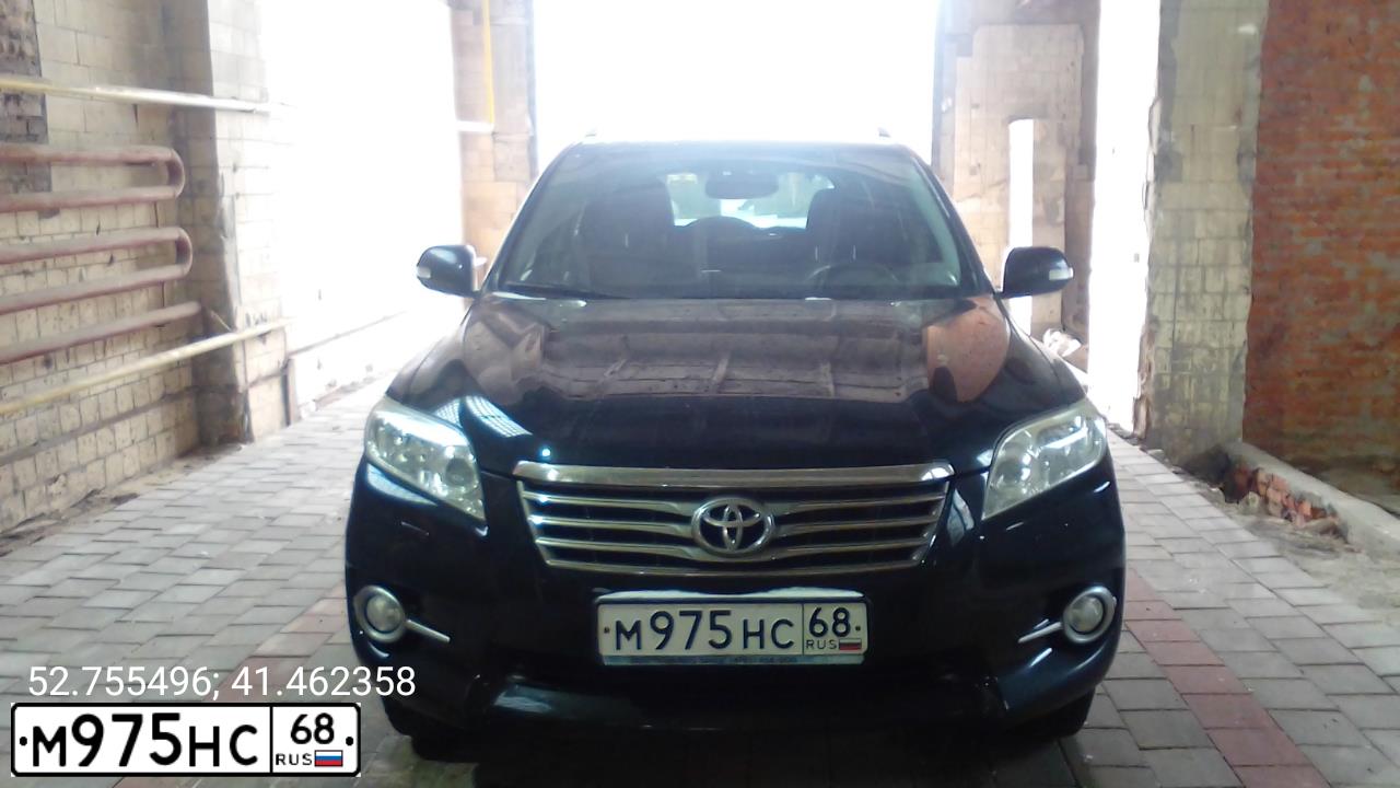 Фото автомобиля TOYOTA RAV4, 2010 — госномер М975НС68