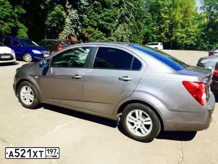 Фото автомобиля CHEVROLET LACETTI, 2006 — госномер А521ХТ197. Цвет: СЕРЫЙ