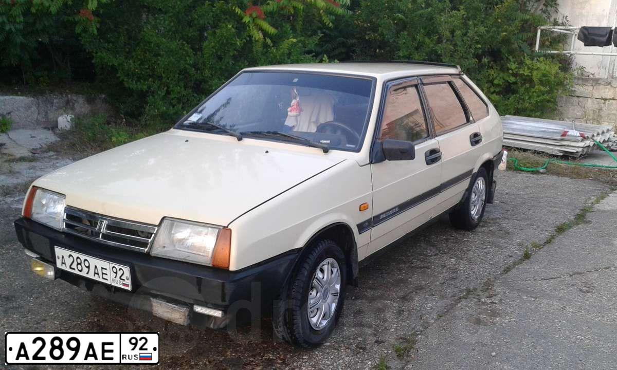 Фото автомобиля ВАЗ 21093, 1996 — госномер А289АЕ92. Цвет: БЕЛЫЙ