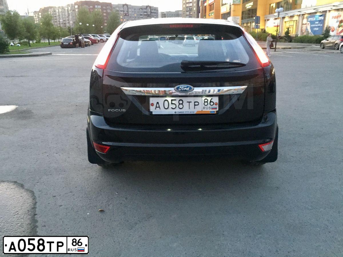 Фото автомобиля FORD FOCUS, 2009 — госномер Т866ХЕ55. Цвет: ЧЕРНЫЙ