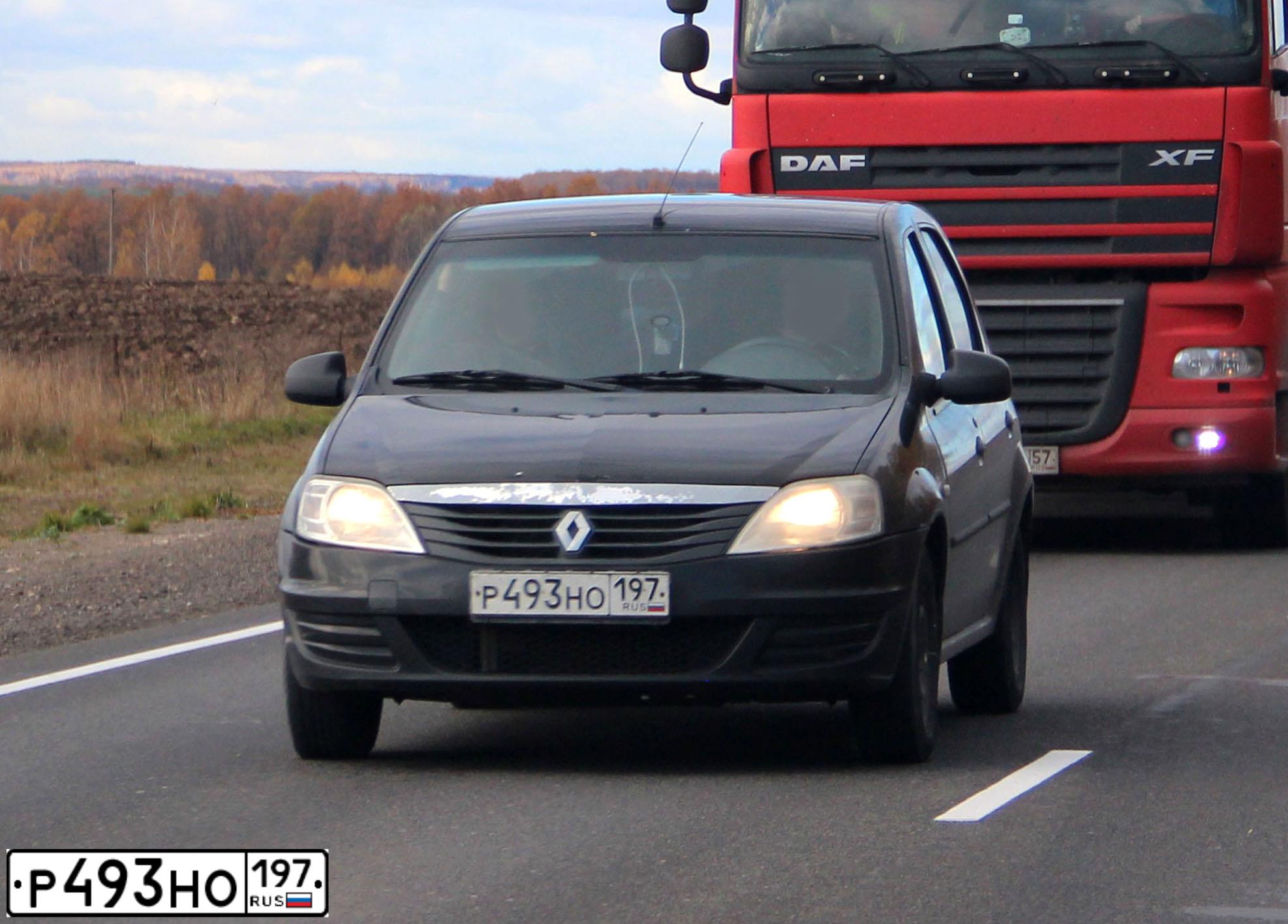 Фото автомобиля RENAULT LOGAN, 2011 — госномер О060ТХ790. Цвет: ЧЕРНЫЙ