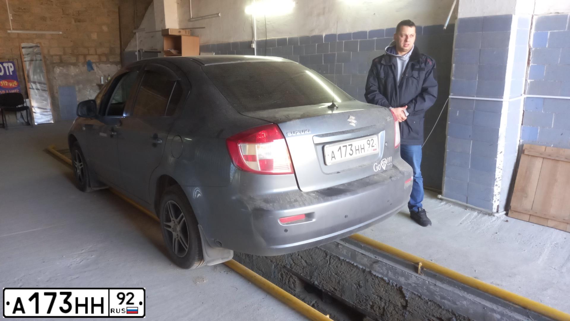 Фото автомобиля SUZUKI SX4, 2008 — госномер Н494МР82