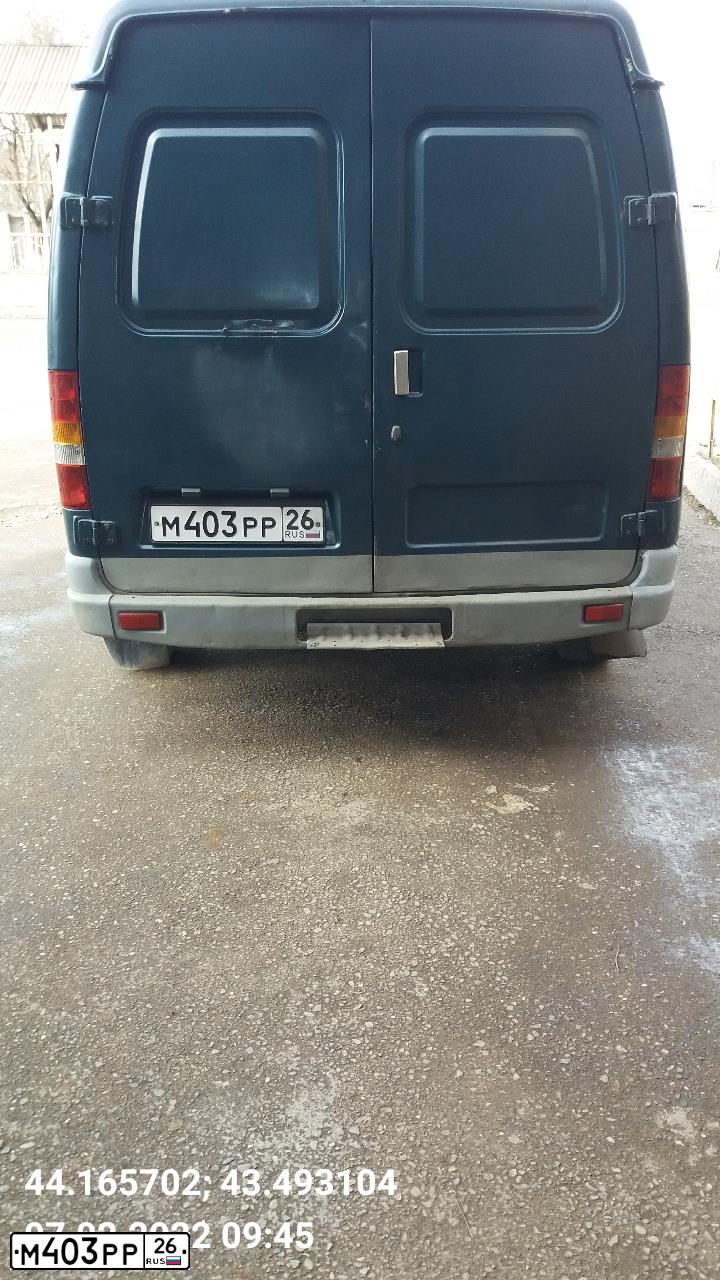 Фото автомобиля ГАЗ2752, 1999 — госномер М403РР26