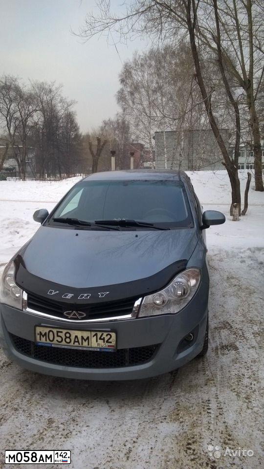Фото автомобиля CHERY BONUS /A13/, 2011 — госномер М058АМ142. Цвет: СЕРЫЙ