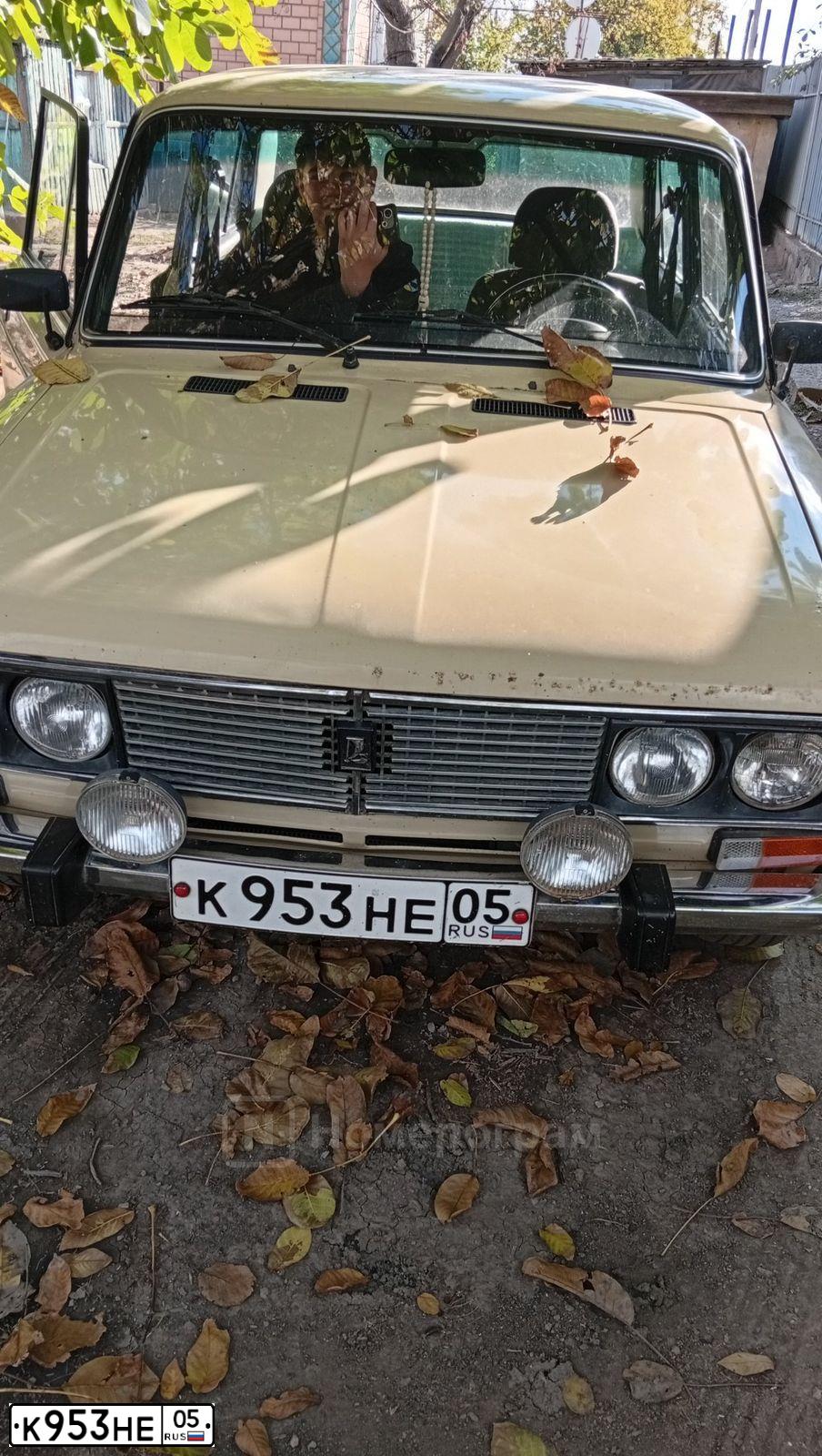 Фото автомобиля LADA 2106, 1986 — госномер К953НЕ05. Цвет: БЕЛО-БЕЖЕВЫЙ