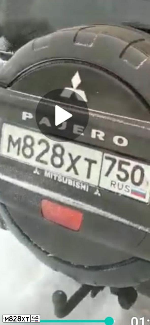 Фото автомобиля MITSUBISHI PAJERO, 2011 — госномер Т667КО797. Цвет: ЧЕРНЫЙ
