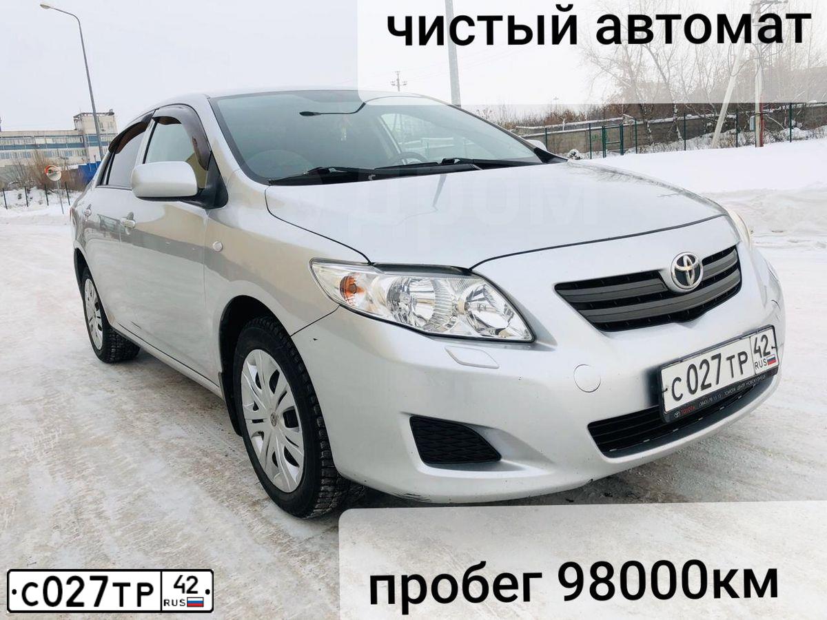 Фото автомобиля TOYOTA COROLLA, 2008 — госномер Х482НТ142. Цвет: СЕРЕБРИСТЫЙ