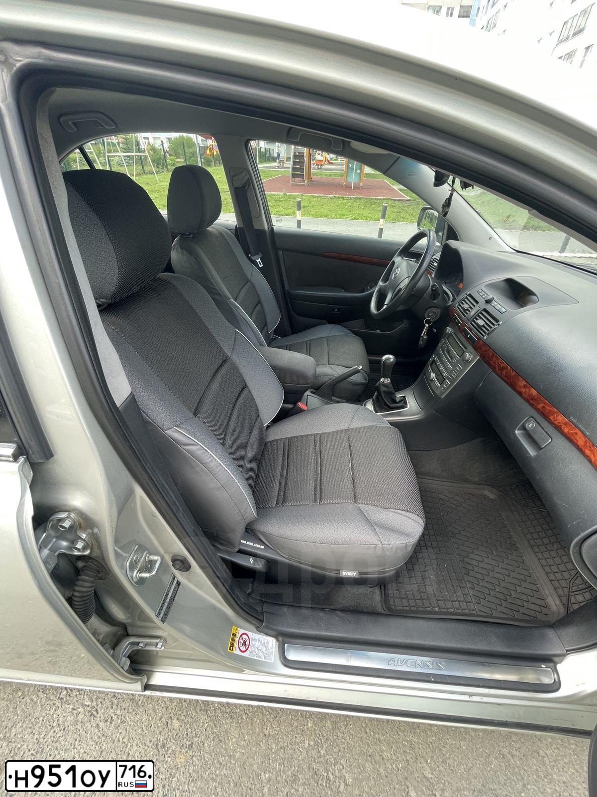Фото автомобиля TOYOTA AVENSIS, 2003 — госномер Н951ОУ716. Цвет: СЕРЫЙ